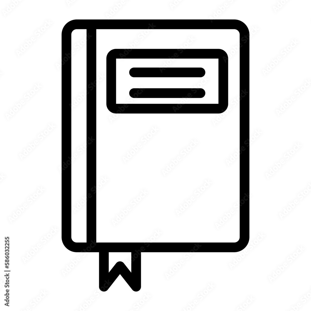 Poster book icon