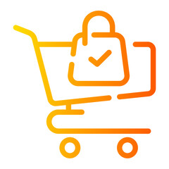 packing gradient icon