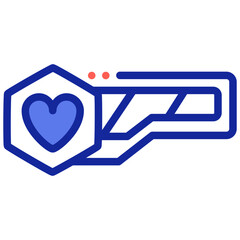 Health or energy indicator icon