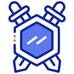 Bladed weapon for combat icon