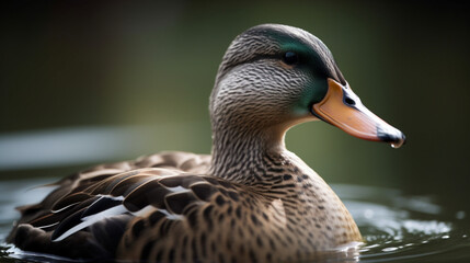Obraz premium close up of a duck