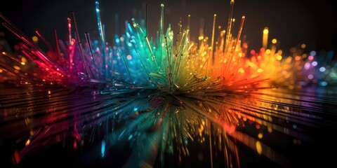 Fototapeta premium Colorful texture background, made with generative ai
