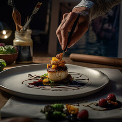 Discover our premium culinary photos to enhance your gourmet website or project. Elegant dishes, refined presentations and delicate textures to inspire your clients and showcase your expertise