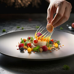 Discover our premium culinary photos to enhance your gourmet website or project. Elegant dishes, refined presentations and delicate textures to inspire your clients and showcase your expertise