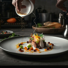 Discover our premium culinary photos to enhance your gourmet website or project. Elegant dishes, refined presentations and delicate textures to inspire your clients and showcase your expertise