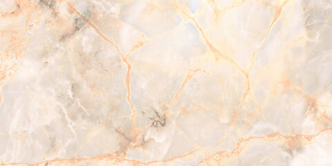 Obraz na płótnie Canvas rose gold onyx marble design with natural veins polished finish
