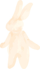 rabbit watercolor