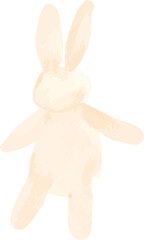 rabbit watercolor