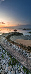 Sanur Beach at Bali. Bali is one of the most beautiful island in the world that enriched with...