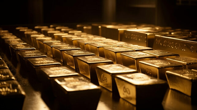 Manufacturing gold ingot bullion bars