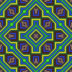 Abstract ethnic rug ornamental seamless pattern.Perfect for fashion, textile design, cute themed fabric, on wall paper, wrapping paper and home decor.

