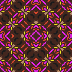 Abstract ethnic rug ornamental seamless pattern.Perfect for fashion, textile design, cute themed fabric, on wall paper, wrapping paper and home decor.
