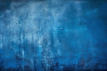 Obraz na płótnie Canvas Blue paint background , creative digital illustration, abstract, textures, Generative AI