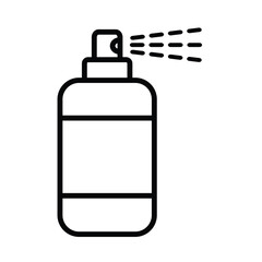 spray icon vector design template in white background