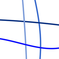 Blue Minimal Graphic Lines