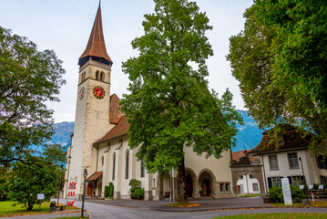 Reformed Castle Church in Interlaken, Switzerland