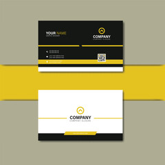 Corporate modern and creative business card template design