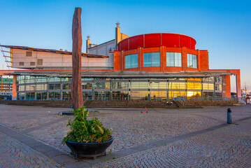 View of the goteborg opera building in Sweden