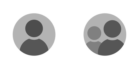  Anonymous user portrait vector icons