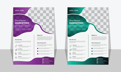 cover modern layout, annual report, poster, flyer in A4vector template design or business poster template design.