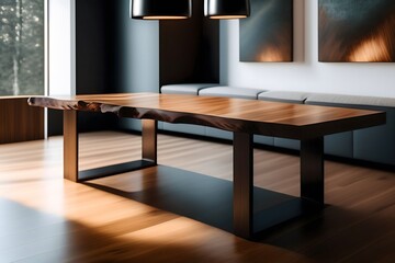 Rendering of The Perfect Stage for Product Placement. Generative AI. 