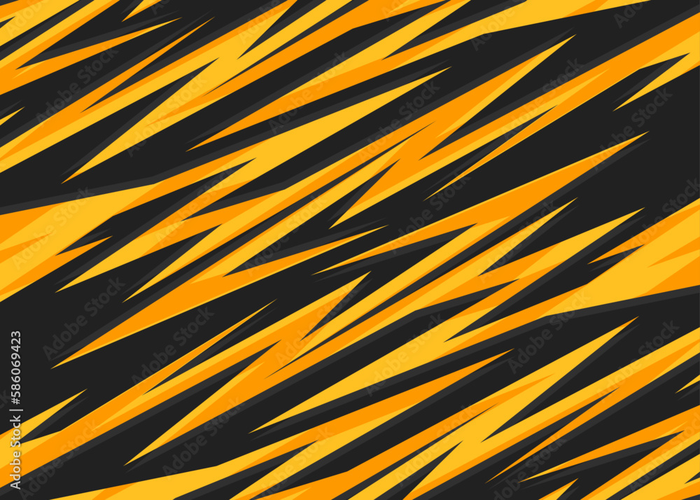 Poster abstract background with seamless sharp arrow line pattern