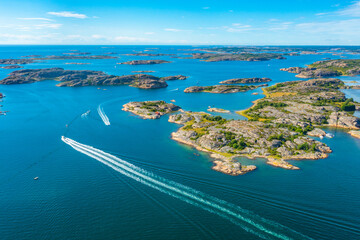 Bohuslan coast near Fjällbacka in Sweden