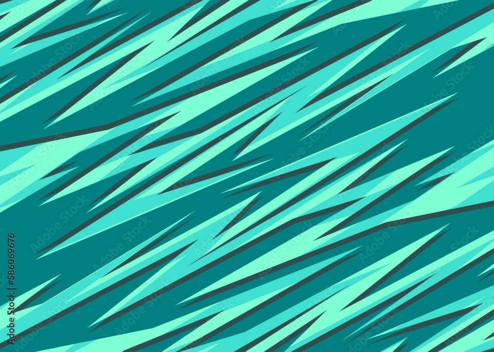 Poster abstract background with seamless sharp arrow line pattern