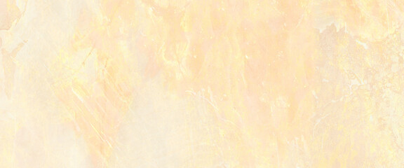 Decorative pastel hand painted background. Marble texture for creative design of posters, cards, banners, invitations, wallpapers. Yellow and white colours. Beautiful artwork. Mixed media art