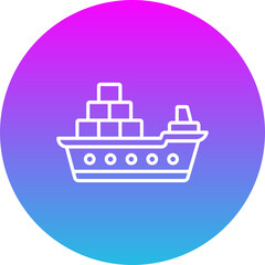 Cargo Ship Icon