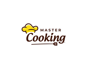 Food Chef restaurant logo design template