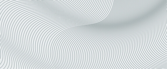 Modern background design of abstract seamless wavy line pattern. Wavy minimal background, wavy line illustration. Perfect for background, backdrop, banner, card, typography.