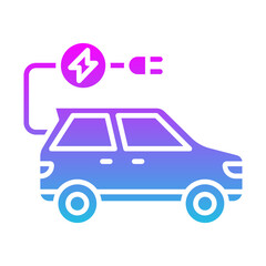 Electric Car Icon