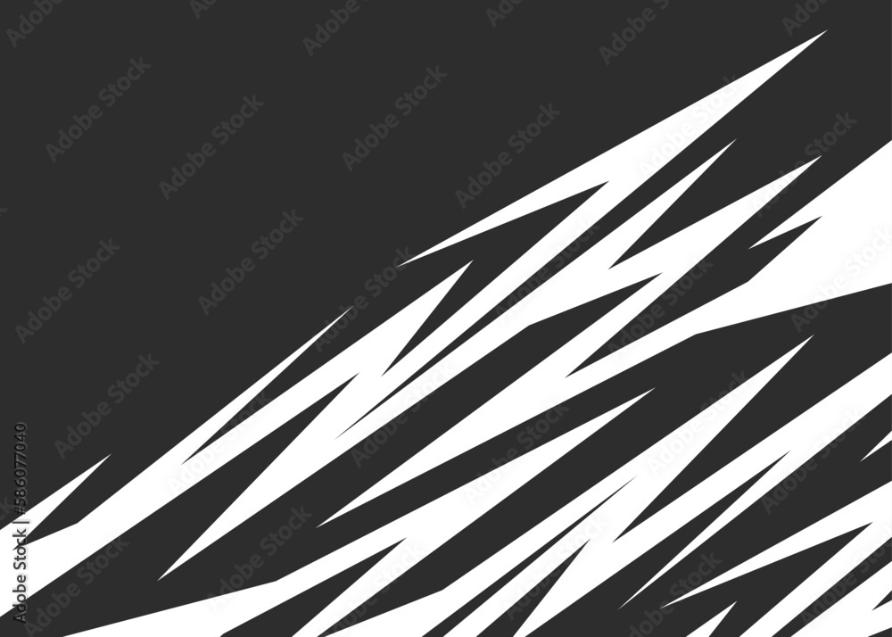 Poster abstract background with various arrow pattern and with some copy space area