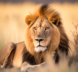 king lion