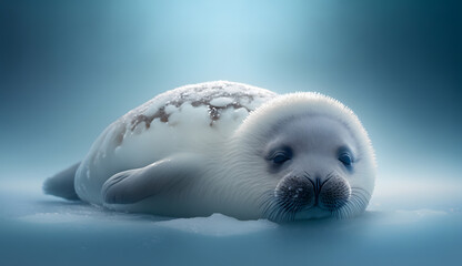 アザラシの赤ちゃん | seal baby Generative AI