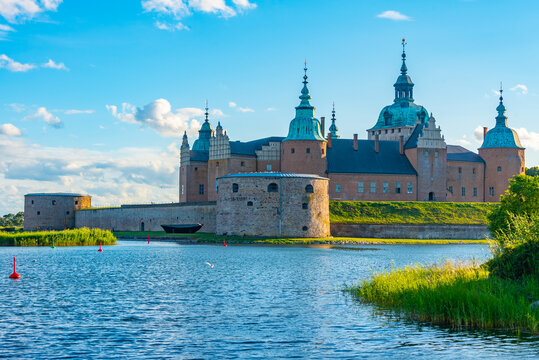 View of Kalmar castle in Sweden