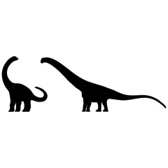 Argentinosaurus silhouette