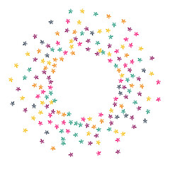 Orange Leaf Vector White Background. Autumn Confetti Botany Design. Autumn Foliage Set. Red Confetti Backdrop.