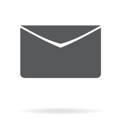 Email envelope icon vector illustration.