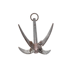 construction harpoon,harpoon head isolated on white background