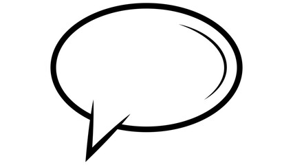 Bubble speech icon, dialogue talk comment, text balloon message chat