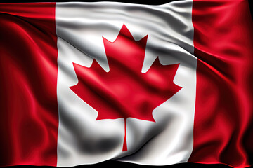 Flag of Canada. Generative Ai