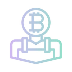 Fototapeta premium bitcoin miner