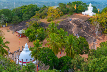 Mihintale buddhist site in Sri Lanka