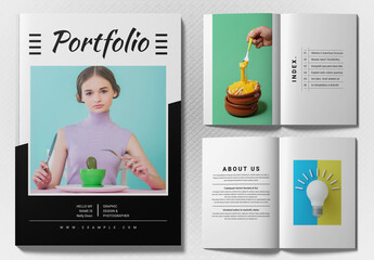 Portfolio Magazine Design Template