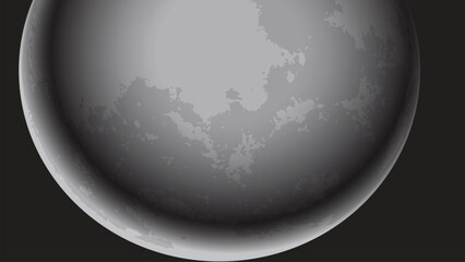 earth globe on black