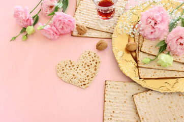 Pesah celebration concept (jewish Passover holiday)