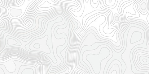 Black and white lines seamless Topographic map patterns, topography line map. Vintage outdoors style. The stylized height of the topographic map contour in lines and contours isolated on transparent.