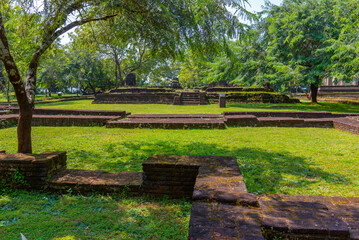 Ruins of nissanka malla palace at polonnaruwa, Sri Lanka